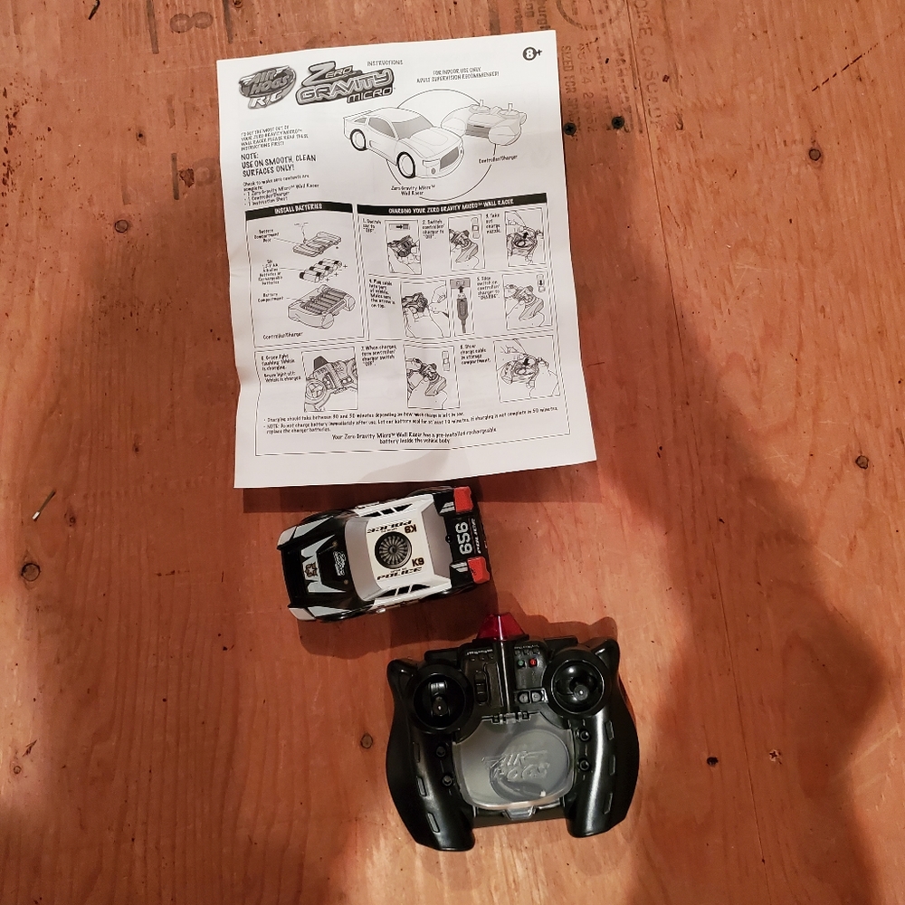 Air Hogs R/C Zero Gravity Micro Police Remote Control R/C Car